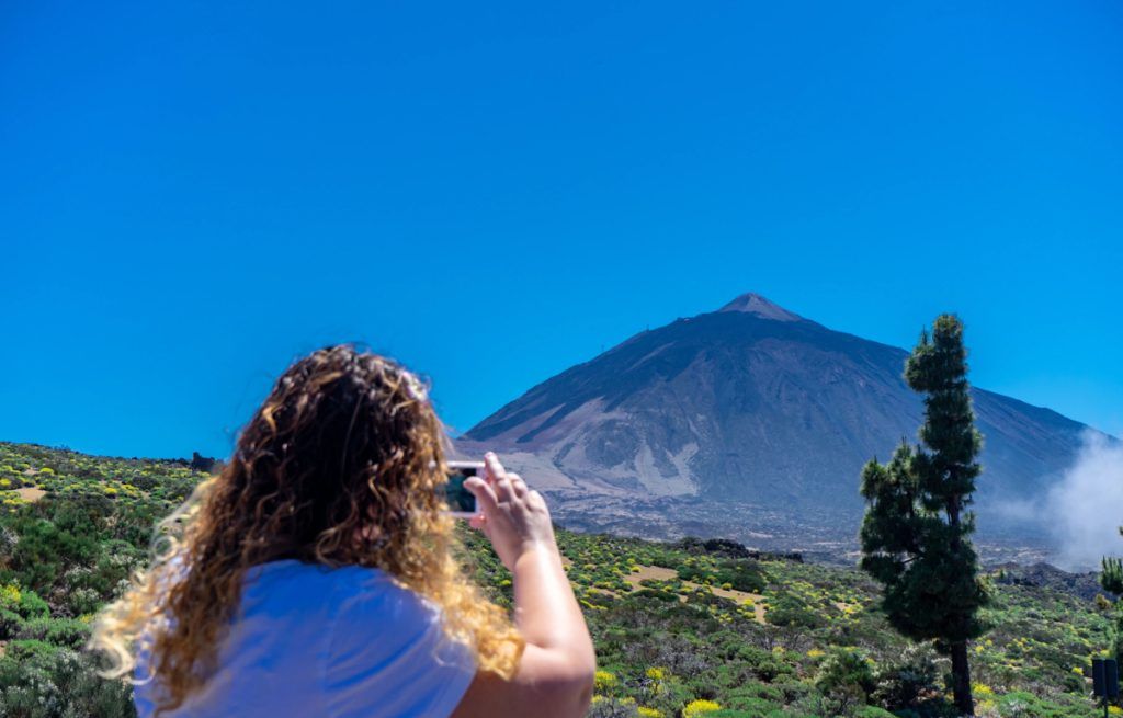Vista del Teide en Tenerife