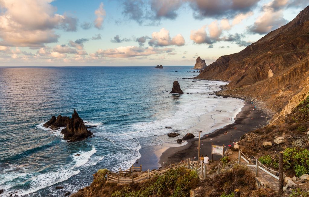 Vista de Taganana en Tenerife